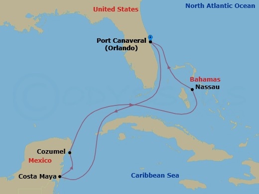 Cruise Map