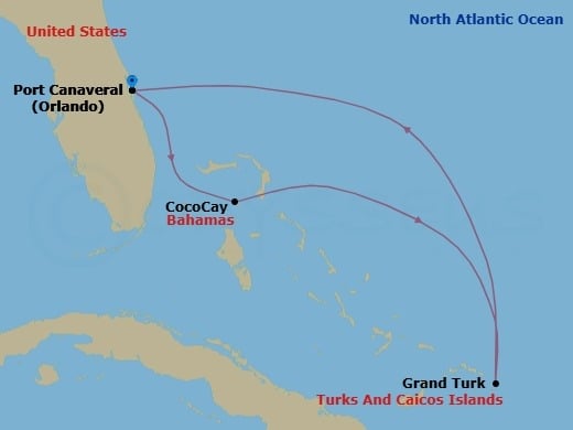 Cruise Map
