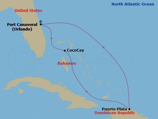 Cruise Map