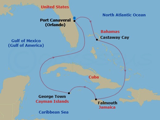 Cruise Map