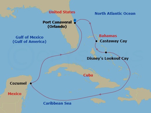 Cruise Map