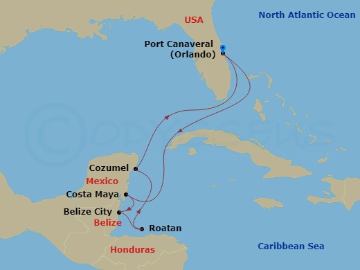 Cruise Map