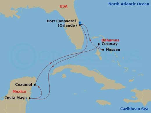 Cruise Map