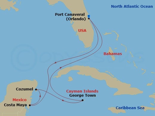 Cruise Map