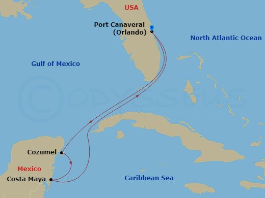 Cruise Map