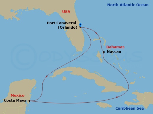 Cruise Map