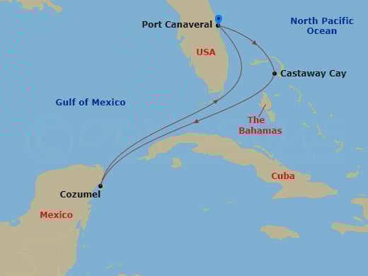 Cruise Map