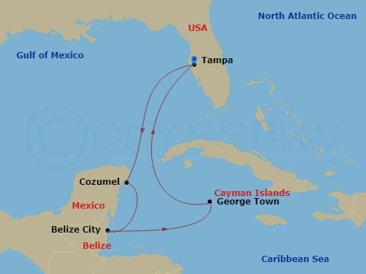 Cruise Map