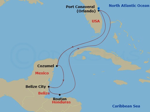 Cruise Map