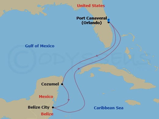 Cruise Map