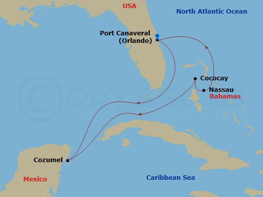 Cruise Map