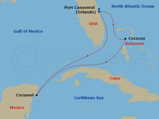 Cruise Map