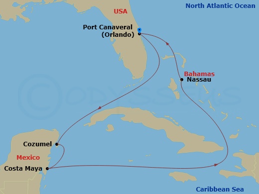 Cruise Map