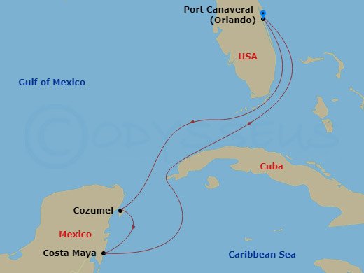 Cruise Map