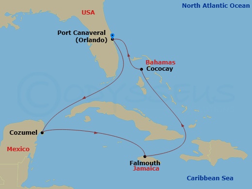 Cruise Map