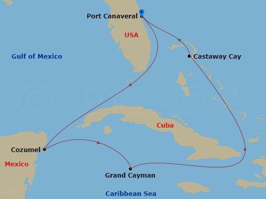 Cruise Map