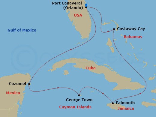 Cruise Map