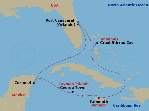 Cruise Map