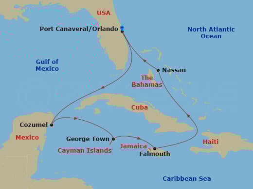 Cruise Map