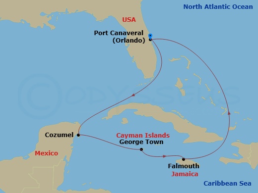 Cruise Map