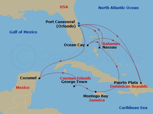 Cruise Map