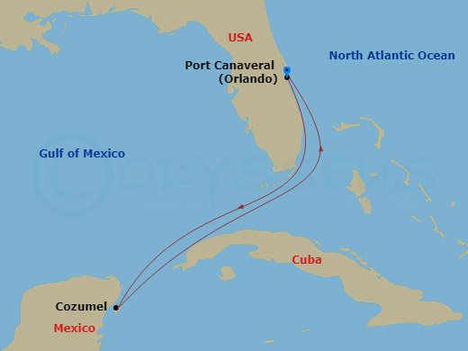 Cruise Map