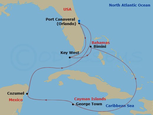 Cruise Map