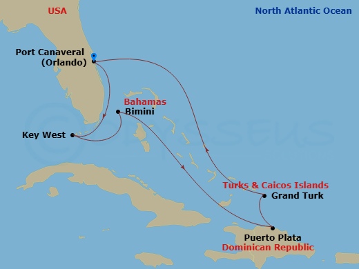 Cruise Map
