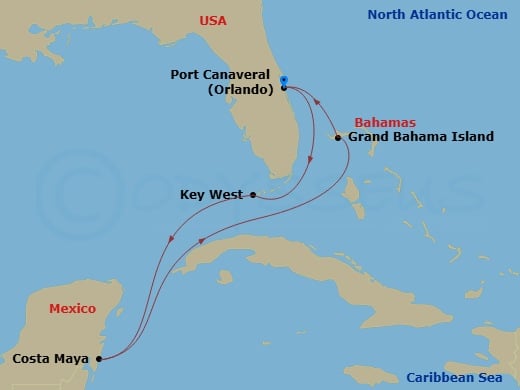Cruise Map