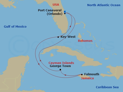 Cruise Map