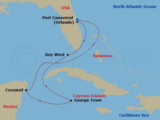 Cruise Map