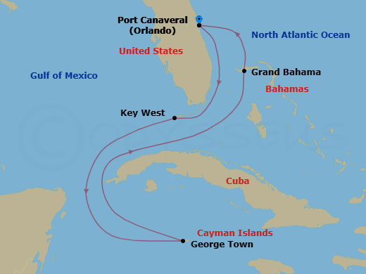 Cruise Map