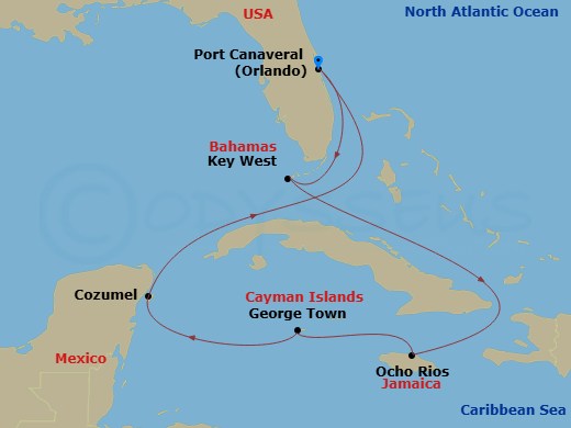 Cruise Map