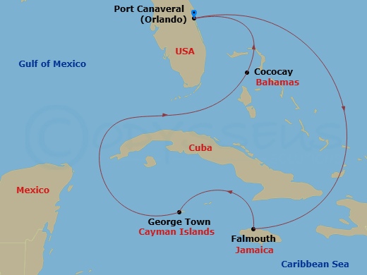 Cruise Map