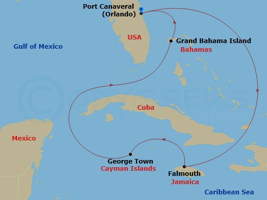 Cruise Map
