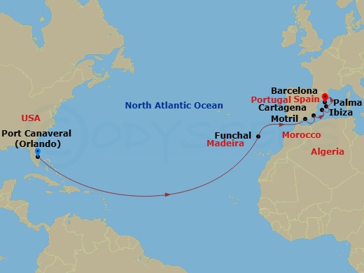 Cruise Map