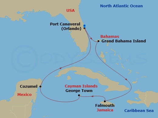 Cruise Map