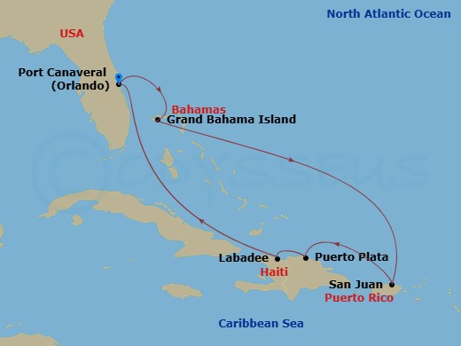 Cruise Map