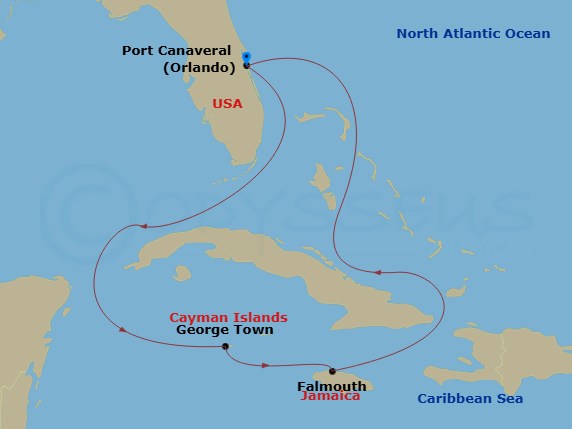 Cruise Map