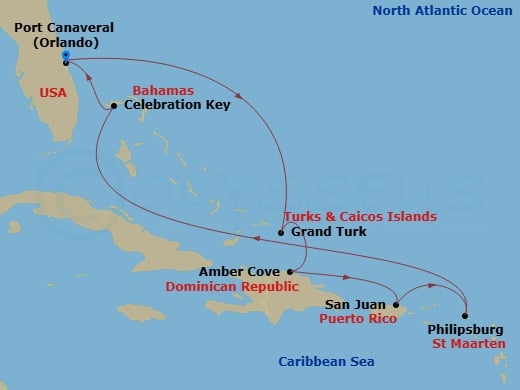 Cruise Map