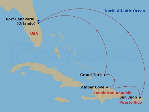 Cruise Map