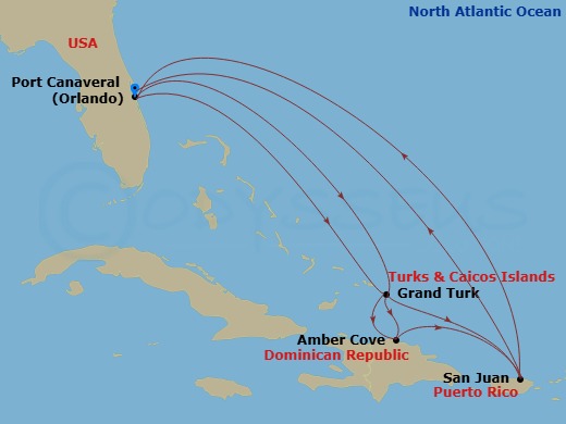 Cruise Map