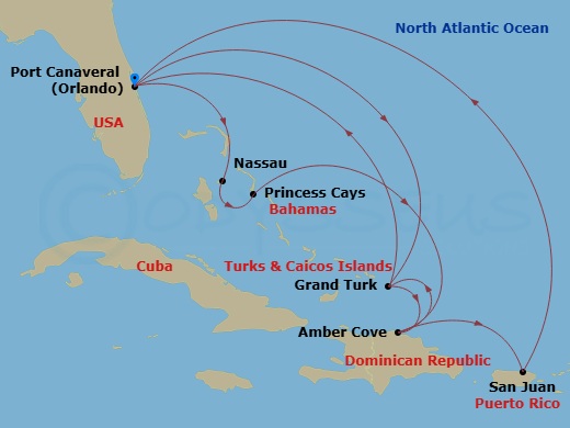 Cruise Map