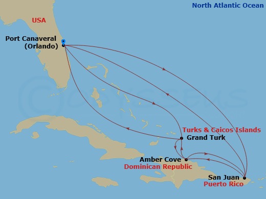 Cruise Map