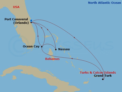 Cruise Map