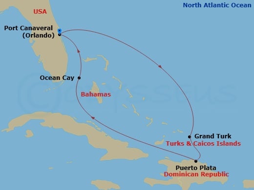 Cruise Map