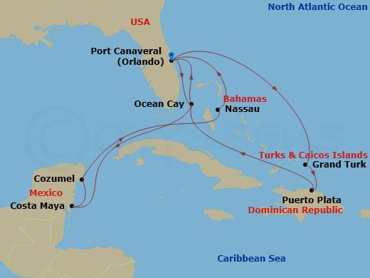 Cruise Map