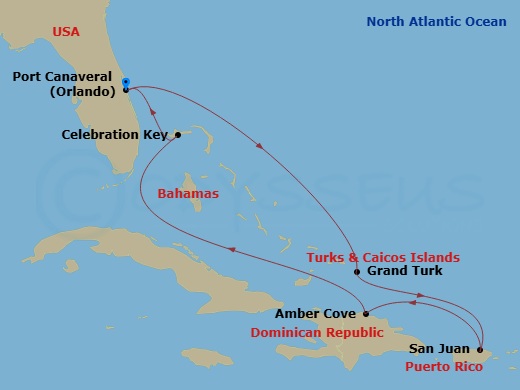 Cruise Map