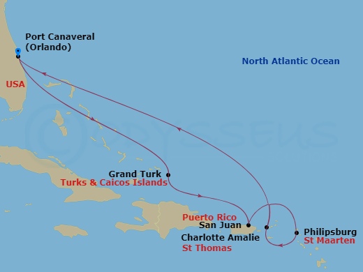 Cruise Map