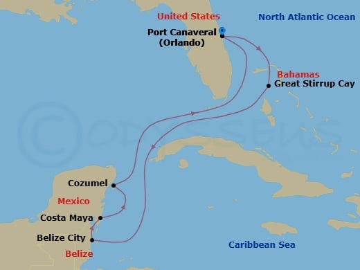 Cruise Map